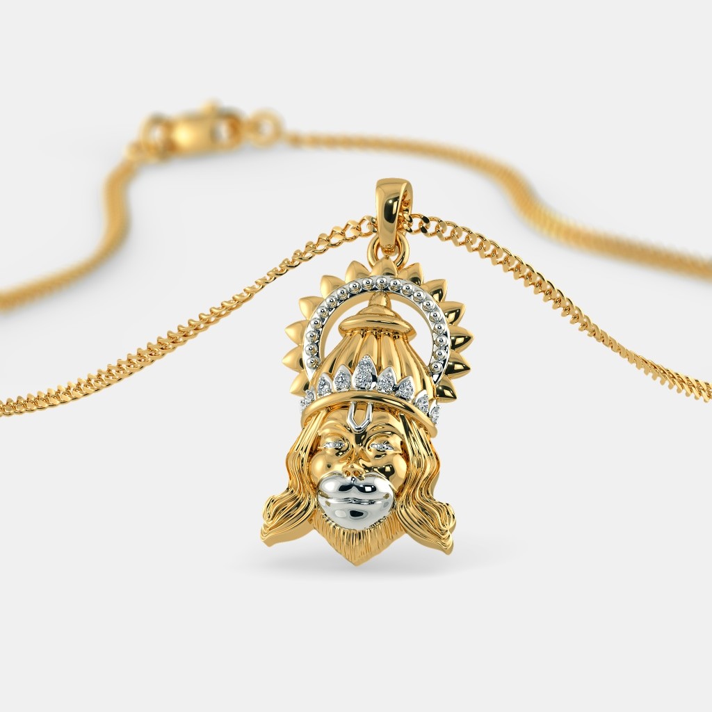 God Pendant With Chain