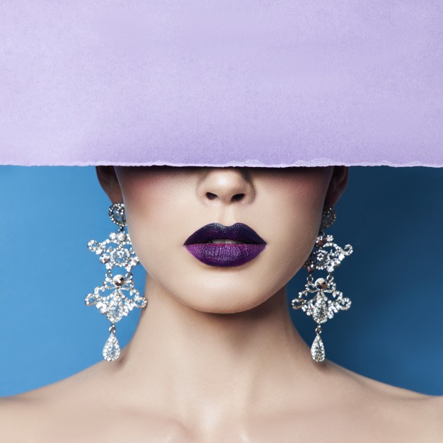 paper-purple-perfect earrings